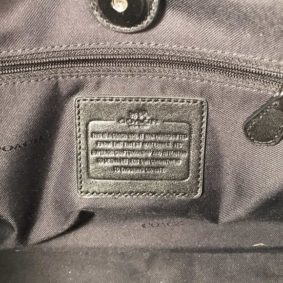 Coach Signature Square Dr Style Hand Bag - Picture 7 of 8